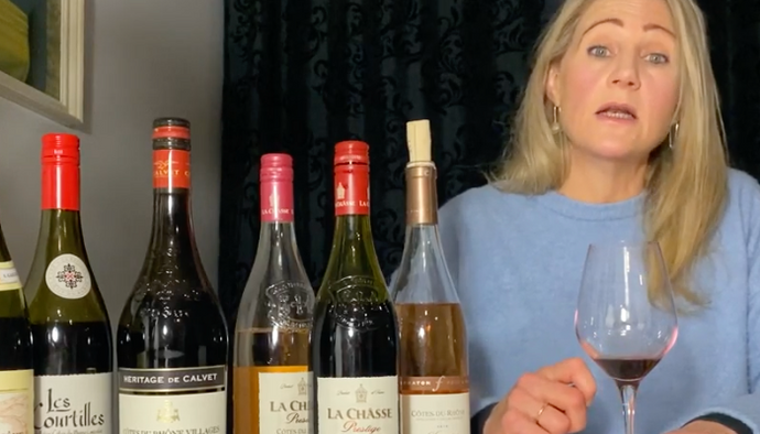 Taste and learn about Côtes du Rhône with Lynnette Hudson