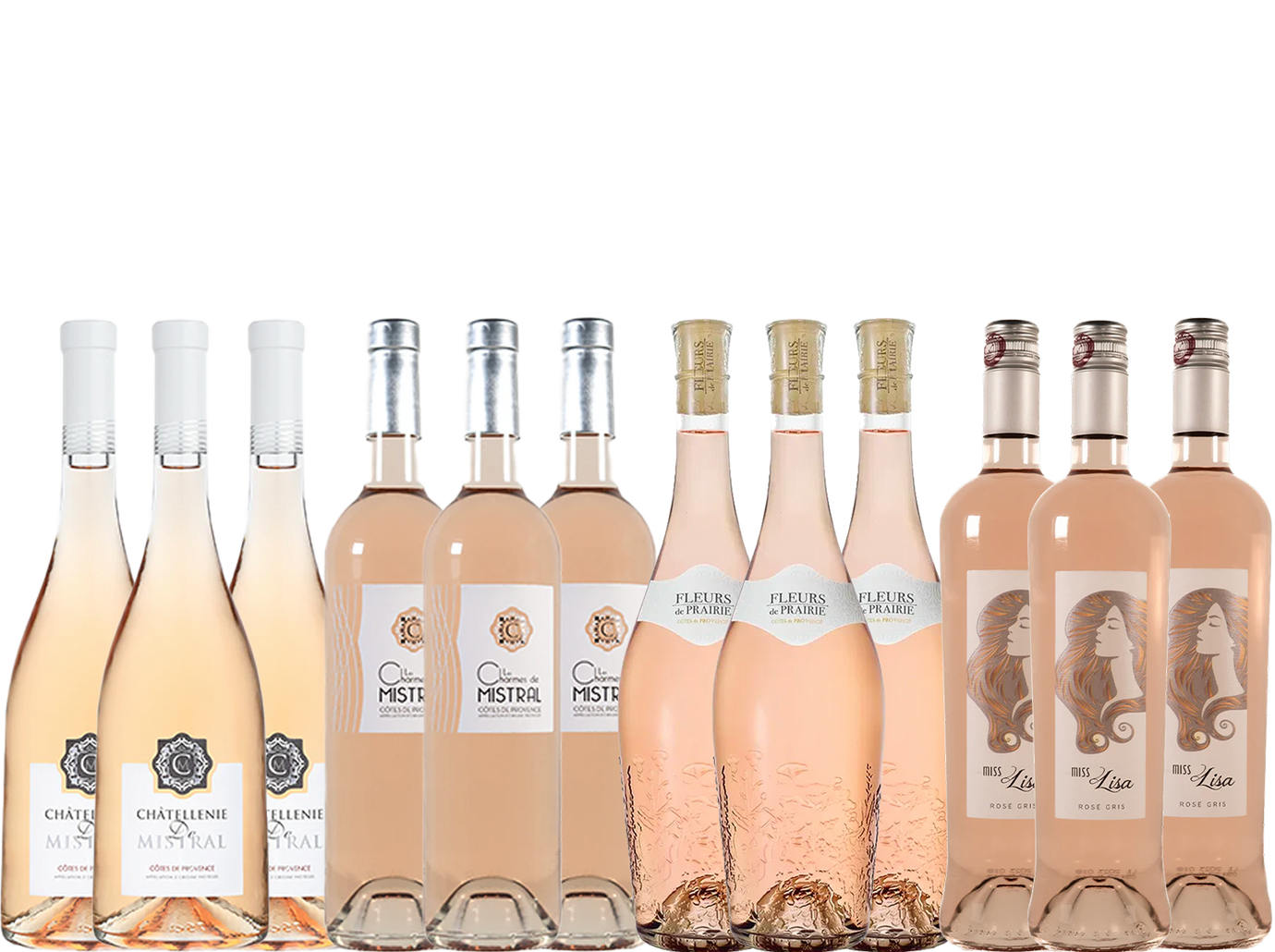 Provence Styled Rosé 12 Bottle Case