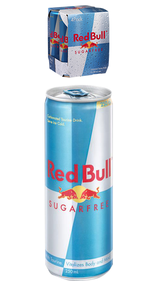Red Bull Sugar Free 250Ml 4 Size 250Ml