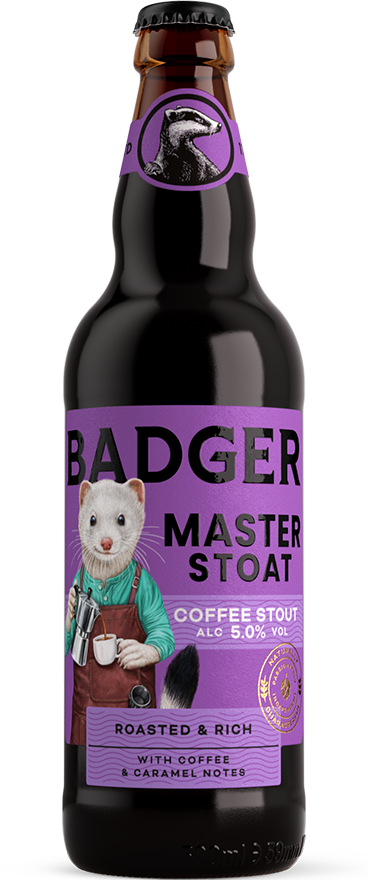 Badger Master Stoat Coffee Stout 500ml Bottle