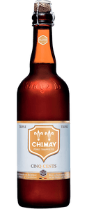 Chimay White Trappist Ale Cing Cents 750ml - Wine Central