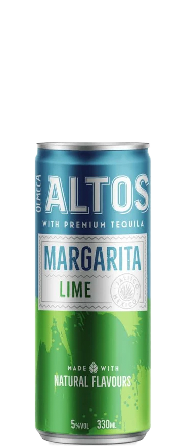 Olmeca Altos Lime Margarita 4x330ml cans