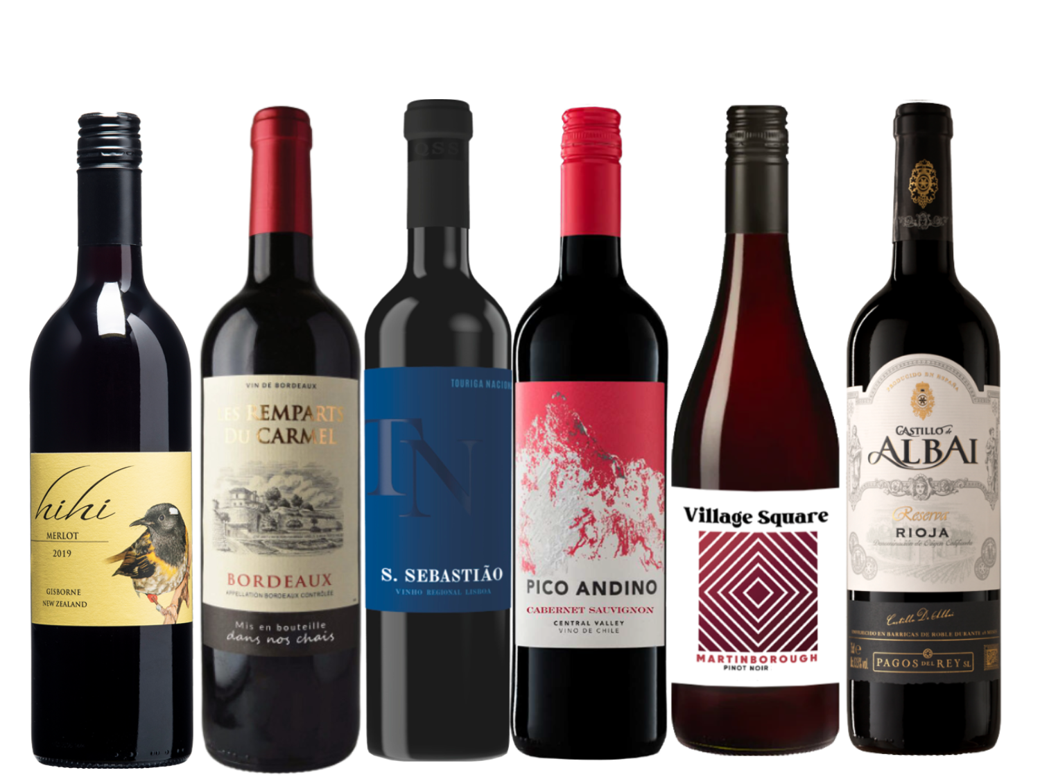 Red Sampler 6 Bottle Case