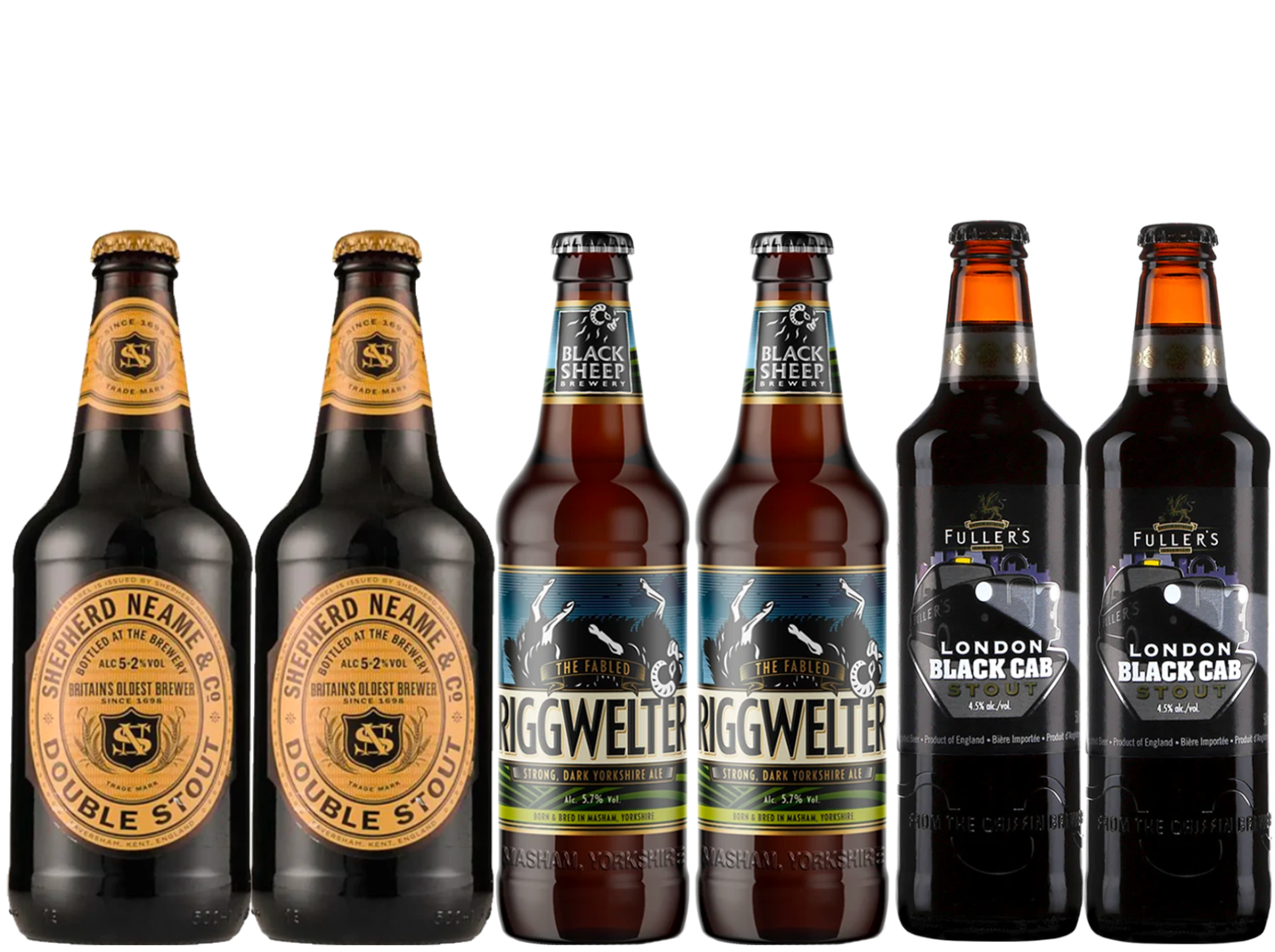 British Stout 6 Bottle Taster Case