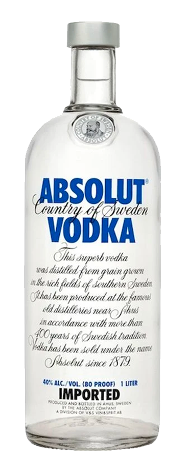 Absolut Vodka 1L - Wine Central