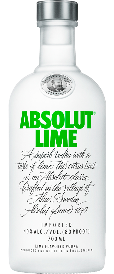 Absolut Lime Vodka 700ml - Wine Central