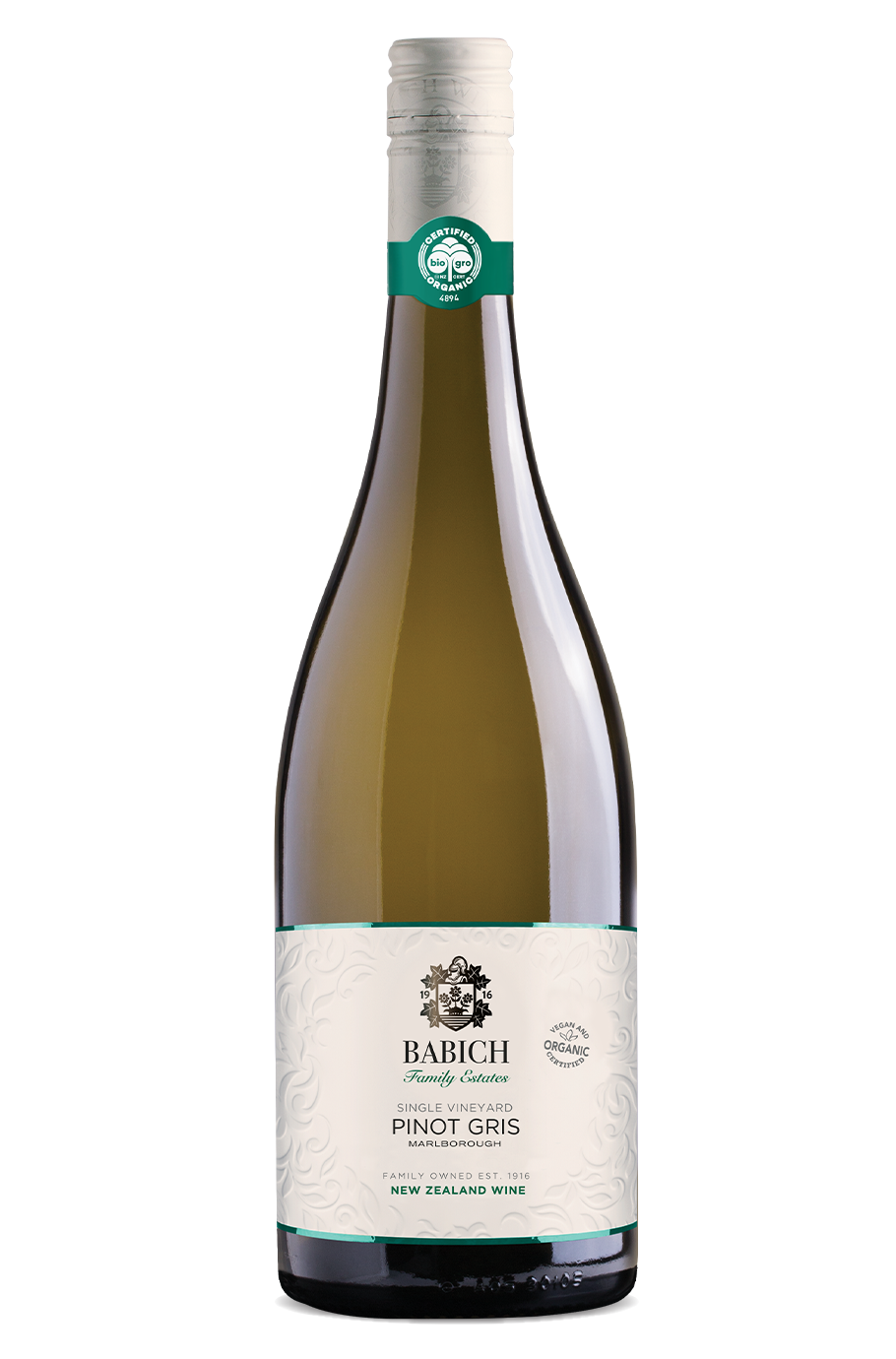 Babich Family Estates Headwaters Organic Pinot Gris 2021