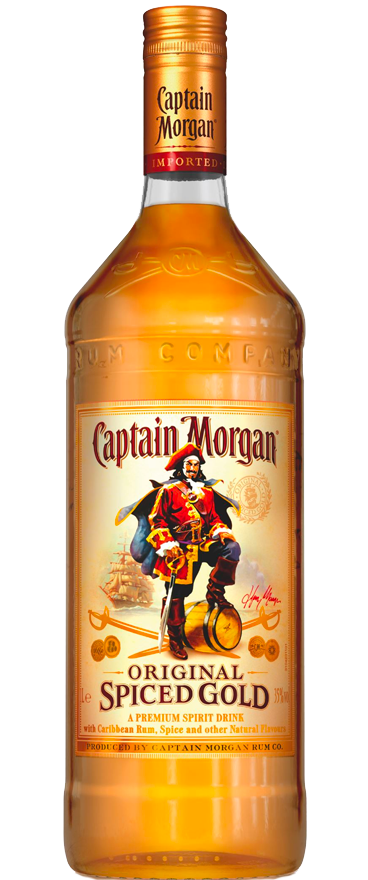 Captain Morgan Spiced Gold Rum 1L - Wine Central