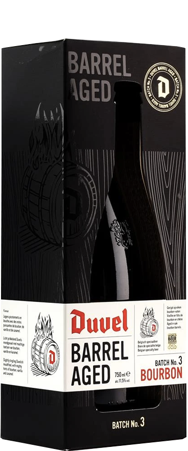 Duvel Bourbon Barrel Aged Batch 3 Beer in Gift Box 750ml - Wine Central
