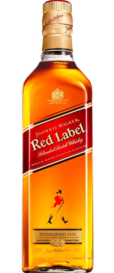 Johnnie Walker Red Label Blended Whisky 1L - Wine Central