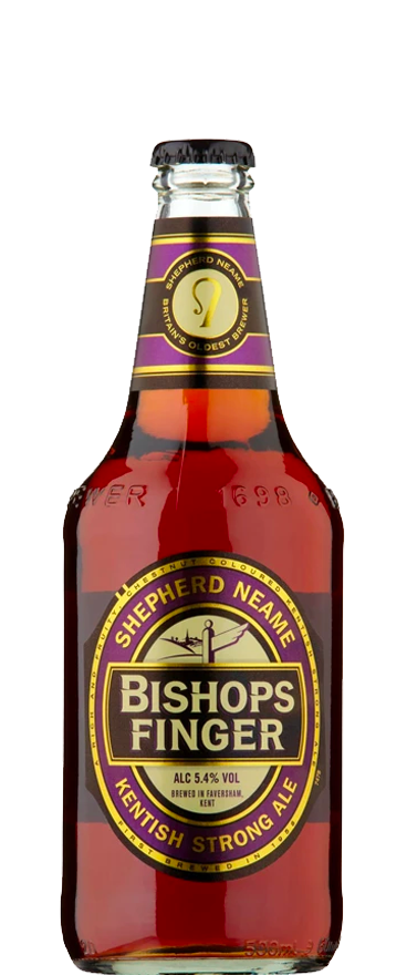Shepherd Neame Bishop's Finger Ale 500ml Bottle