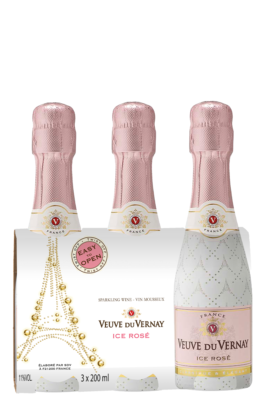 Veuve Du Vernay Ice Rose 200ml NV