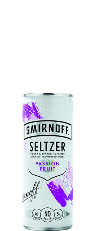 Smirnoff Seltzer Passionfruit (12x 250ml Cans) - Wine Central