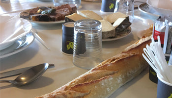 French lunch setting