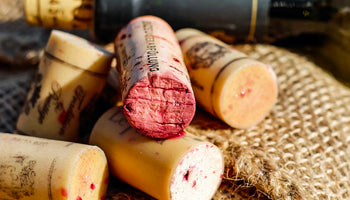 Red wine corks