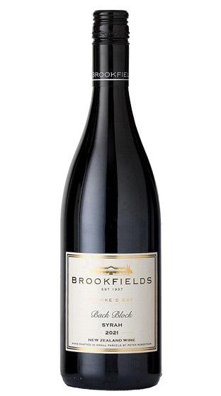 Brookfields Back Block Syrah 2023