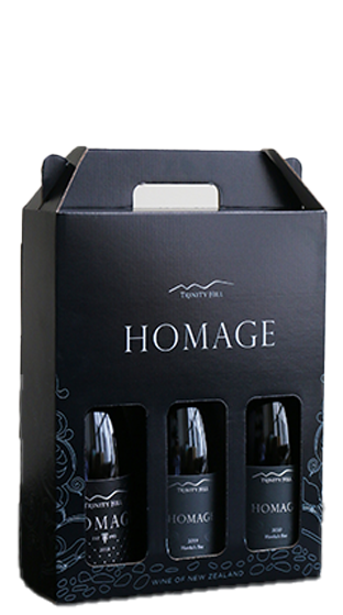 trinity hill homage syrah - multi vintage 3 pack  (2x2250ml)