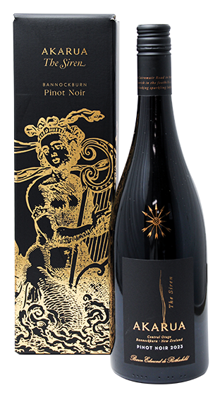 2023 Akarua The Siren Pinot Noir Giftboxed