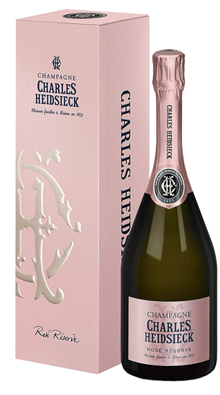 Charles Heidsieck Rosé Réserve NV Champagne Gift Box 750ml