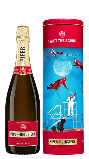 piper heidsieck twist the script astronaut tin boxes (6x750ml)