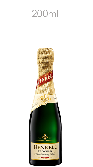 Henkell Trocken Dry Sec Piccolo 3 Bottle Pack (3x 200ml Bottles)