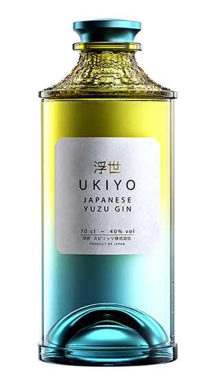 Ukiyo Japanese Yuzu Citrus Gin 700ml