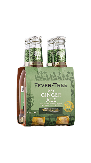 Fever Tree Ginger Ale 6 X4 Pk (24 X200 Ml)