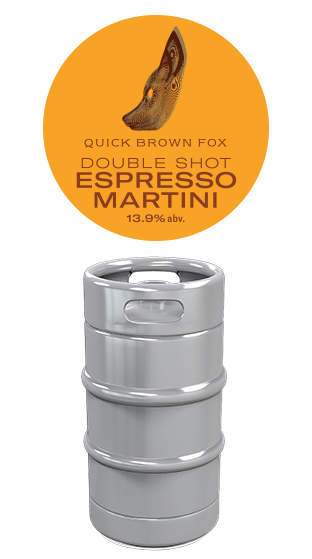 Quick Brown Fox Espresso Martini Keg (1 X30 L)