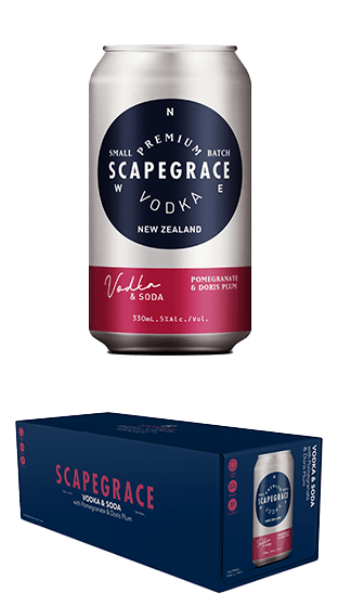 Scapegrace Rtd Vodka Pomegranate & Plum 330ml 10Pk