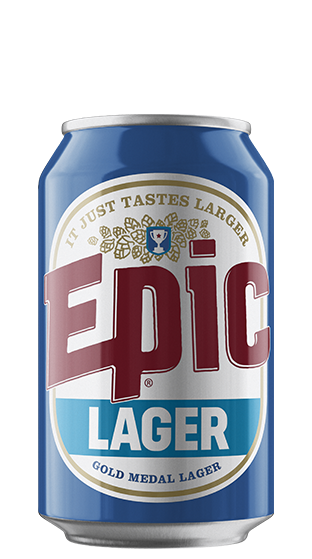 Epic Lager Loose 24 Pk 5% (24 X330 Ml)