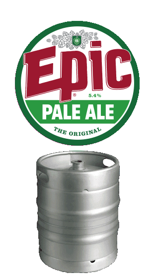 Epic Kegs Pale Ale 5.4% 50 L (1 X50000 Ml)