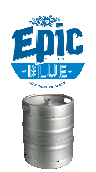 Epic Kegs Blue Low Carb 4.8% 50 L (1 X50000 Ml)