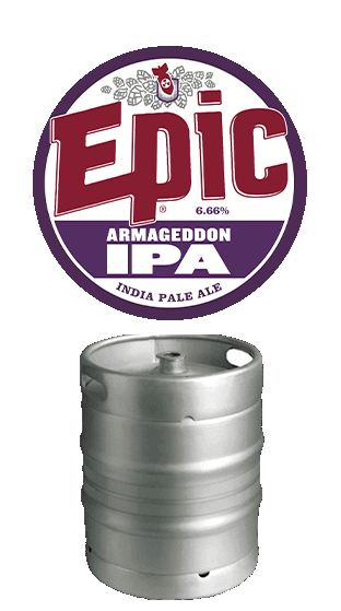 Epic Kegs Armageddon Ipa 6.7% 50 L Keg (1 X50000 Ml)