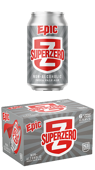 Epic Super Zero Ipa 0% Can 6 Pk (24 X330 Ml)
