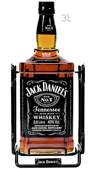 Jack Daniels 3 L And Cradle (1 X3000 Ml)