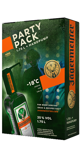Jagermeister Megameister Party Size 1750ml