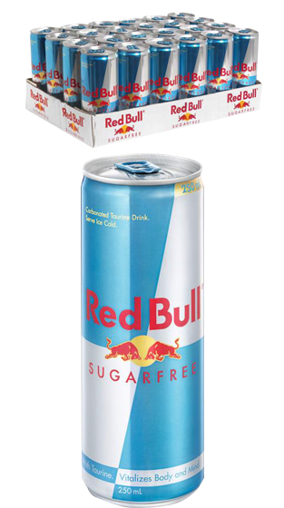 Red Bull Sugar Free Can (24 X250 Ml)
