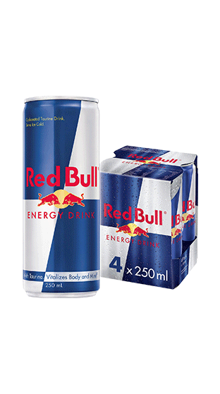 Red Bull Energy Drink 4 Pack (24 X250 Ml)