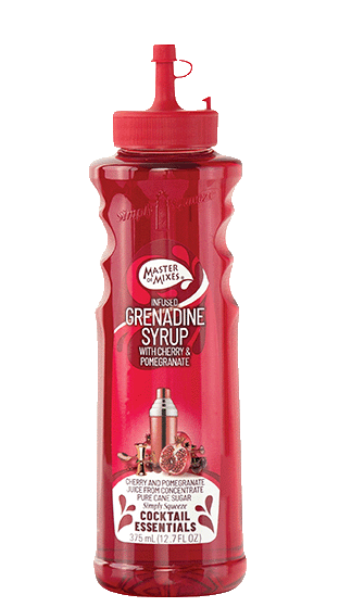 Master Of Mixes Grenadine Syrup 375ml