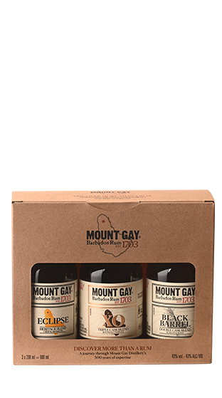 Mount Gay Rum Discovery Pack 3x200ML