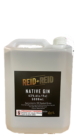 Reid + Reid Native Gin 5 L (1 X5000 Ml)