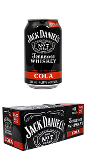 Jack Daniels & Cola Rtd 330Ml 3X10Pk Can 330Ml
