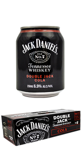Jack Daniels & Cola Double Jack Rtd 250Ml 3X10Pk Can 250Ml