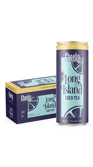cheeky hard iced tea long island iced tea (10x250ml)