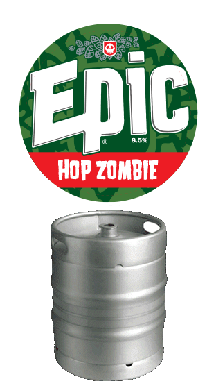 epic kegs hop zombie 8.5% 30l keg (1x30000ml)