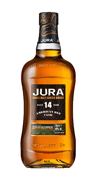Jura 14Yo Single Malt Rye Cask  700Ml