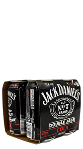 Jack Daniels & Cola Double Jack 6X4Pk Can 375Ml