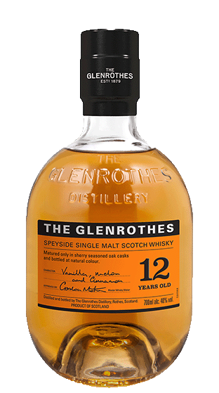 Glenrothes 12 Year Old Single Malt Whisky  700Ml