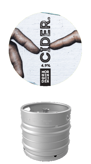 Morningcider Apple Cider 30 L Steel Keg (1 X30000 Ml)