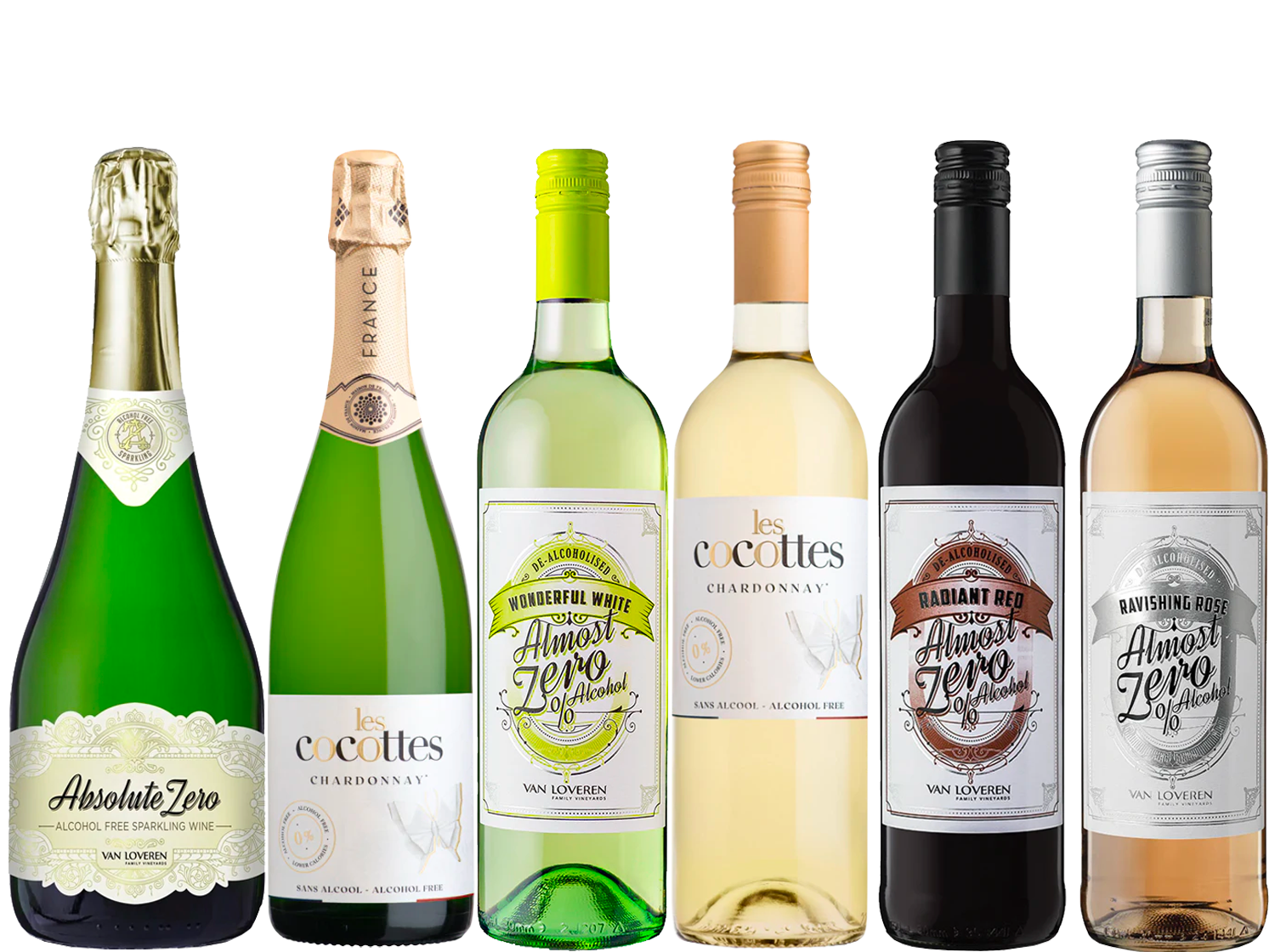 Alcohol Free Wine 6 Bottle Case